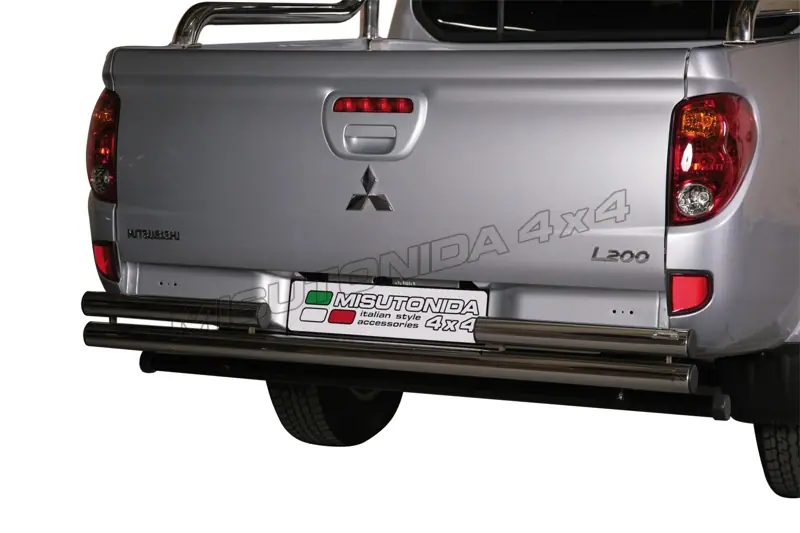 Tagakaitse kahetoruline ø63, poleeritud — Mitsubishi L200 (2009–2015)