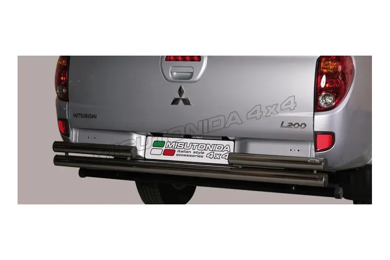 Tagakaitse kahetoruline ø63, poleeritud — Mitsubishi L200 (2009–2015)