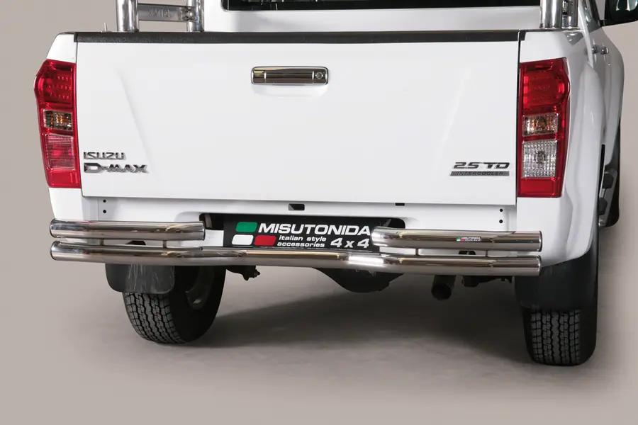 Tagakaitse kahekordse painutusega ø63, poleeritud — Isuzu D-Max (2012–2017)