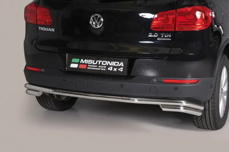 Tagakaitse kahetoruline ø50, poleeritud — Volkswagen Tiguan (2007–2015)