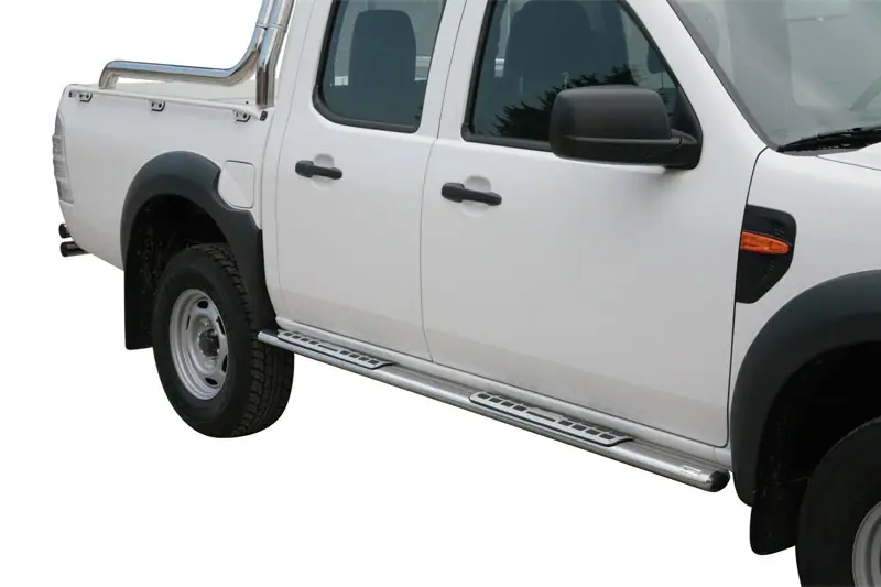 Astmelauad Design, alumiiniumastmete ja neopreeniga øovaal, poleeritud — Ford Ranger (2007–2012)
