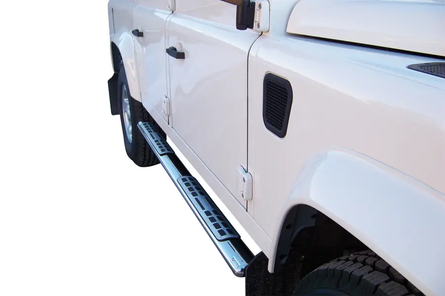 Astmelauad Design, alumiiniumastmete ja neopreeniga øovaal, poleeritud — Land Rover Defender