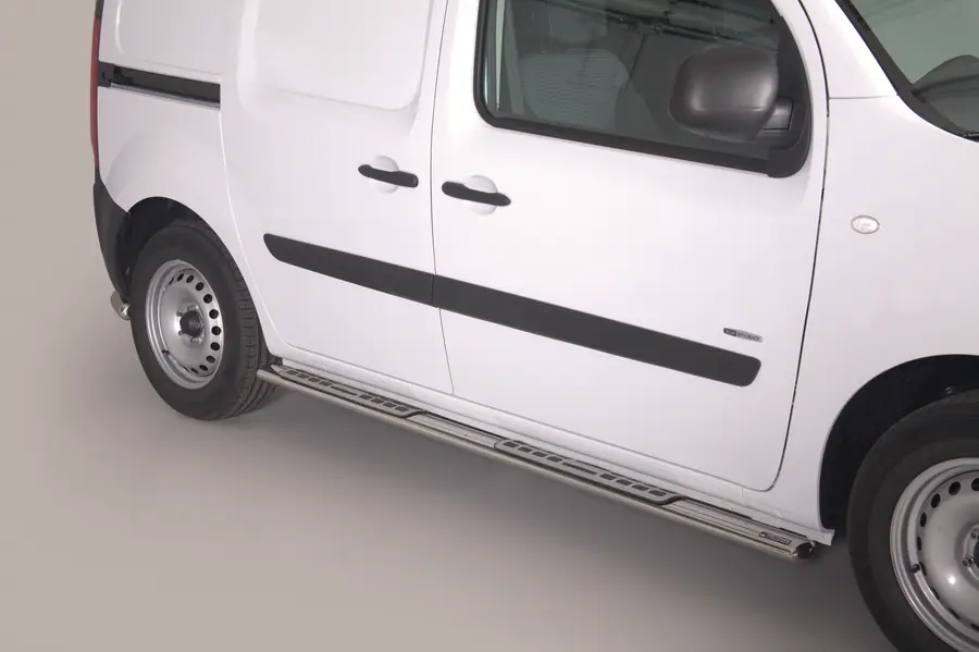 Astmelauad Design, alumiiniumastmete ja neopreeniga øovaal, poleeritud — Mercedes-Benz Citan (2012–2020)