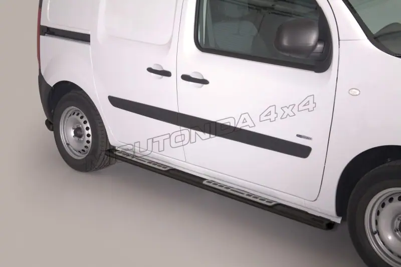Astmelauad Design, alumiiniumastmete ja neopreeniga øovaal, must — Mercedes-Benz Citan (2012–2020)