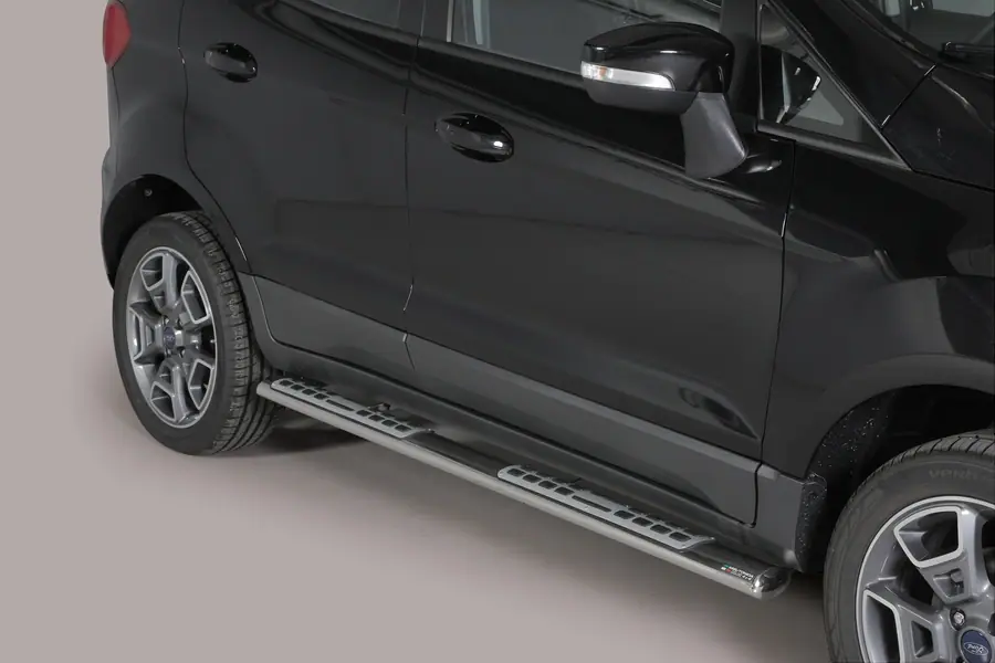 Astmelauad Design, alumiiniumastmete ja neopreeniga øovaal, poleeritud — Ford Ecosport (2014–2017)