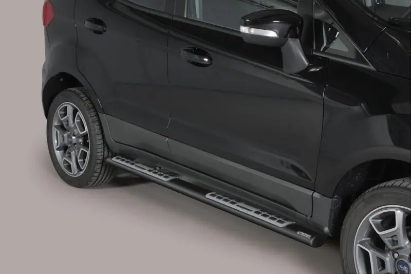 Astmelauad Design, alumiiniumastmete ja neopreeniga øovaal, must — Ford Ecosport (2014–2017)