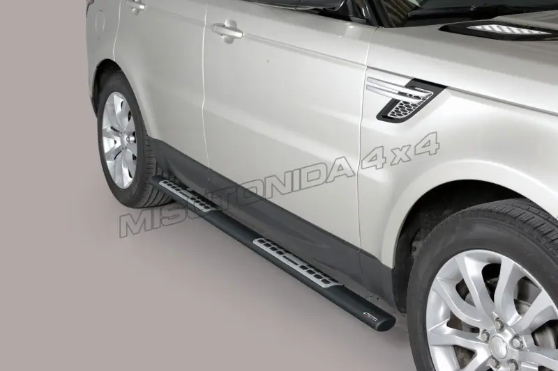 Astmelauad Design, alumiiniumastmete ja neopreeniga øovaal, must — Land Rover Range Rover Sport (2014–2017)