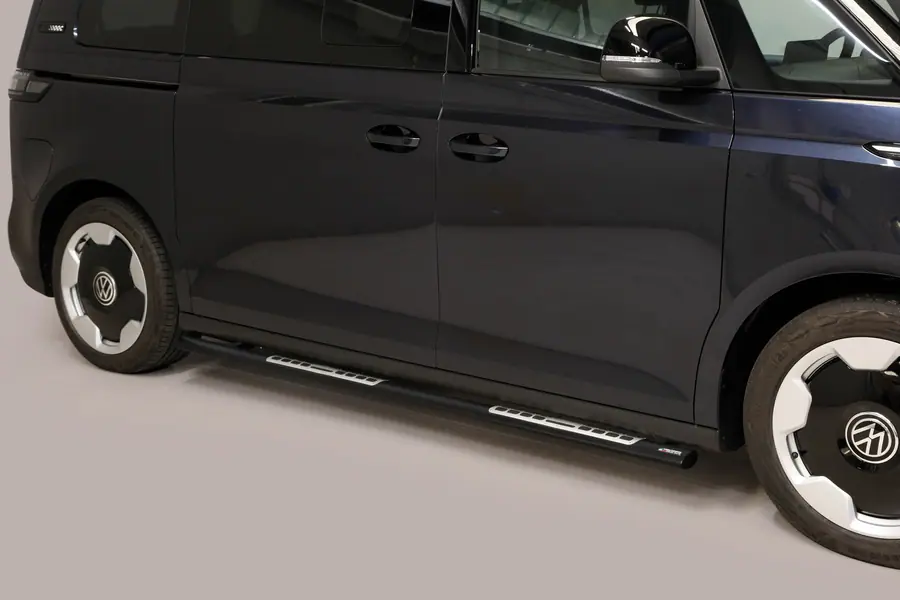 Astmelauad Design, alumiiniumastmete ja neopreeniga øovaal, must — Volkswagen ID. Buzz (2023–)