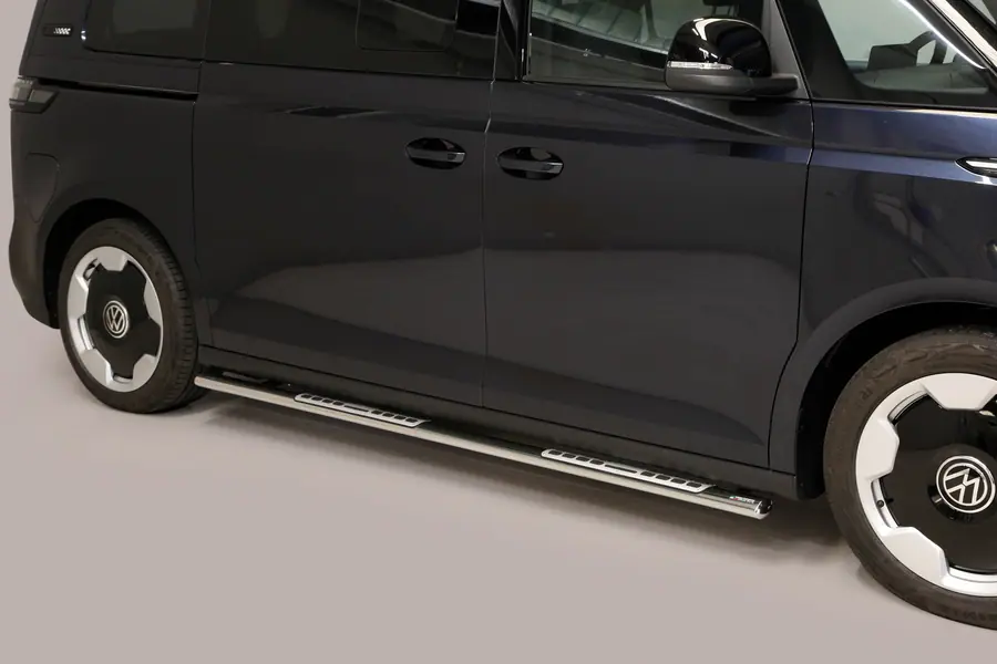 Astmelauad Design, alumiiniumastmete ja neopreeniga øovaal, poleeritud — Volkswagen ID. Buzz (2023–)