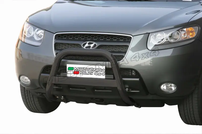 Medium bar ø63, black — Hyundai Santa Fe (2006–2010)