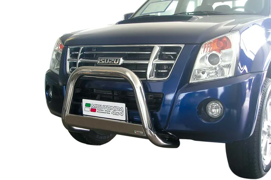 Medium bar ø63, mirror polished — Isuzu D-Max (2007–2012)