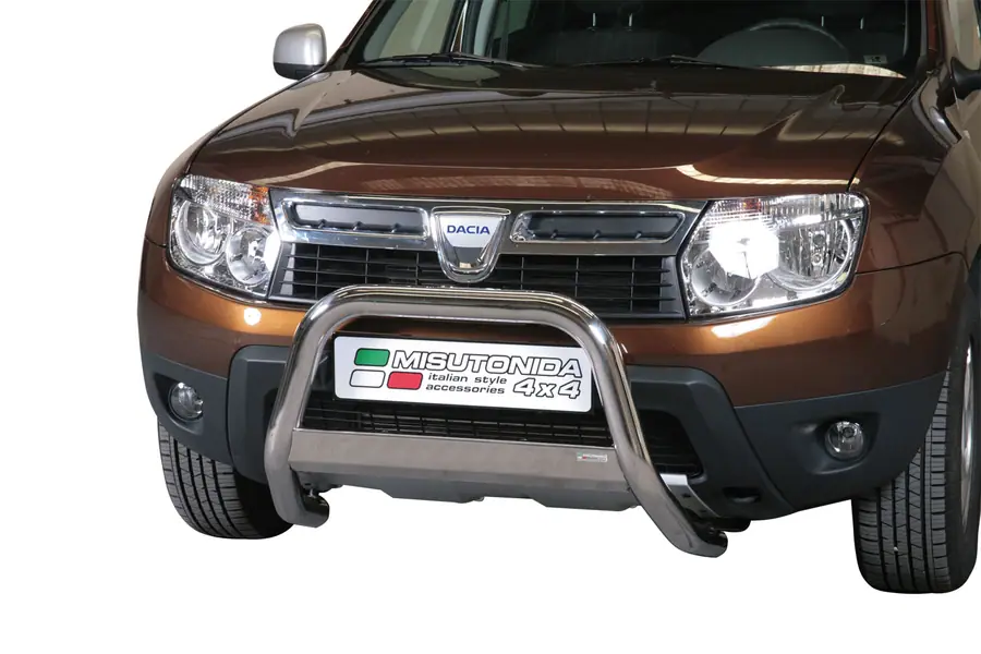 Medium bar ø63, mirror polished — Dacia Duster (2010–2017)
