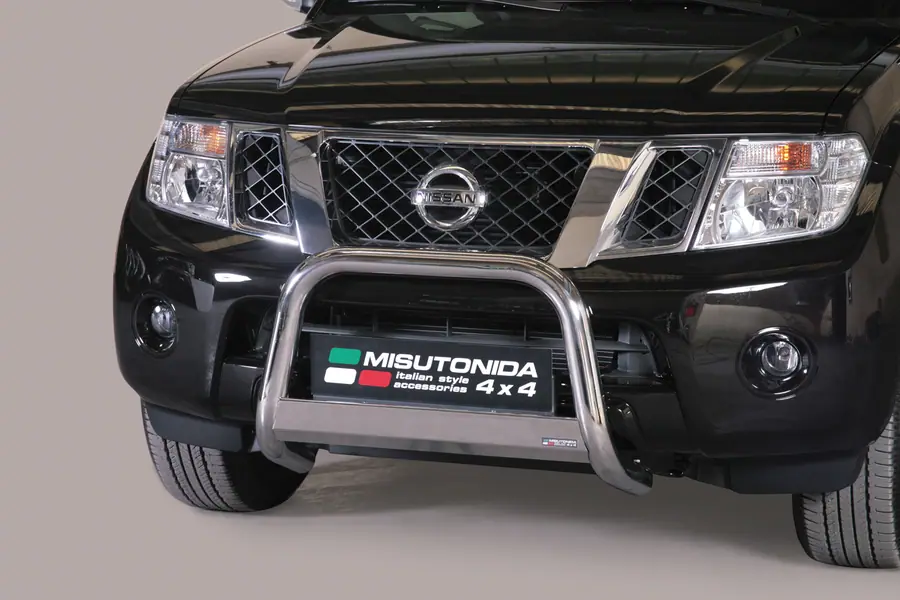 Medium bar ø63, mirror polished — Nissan Pathfinder (2010–)