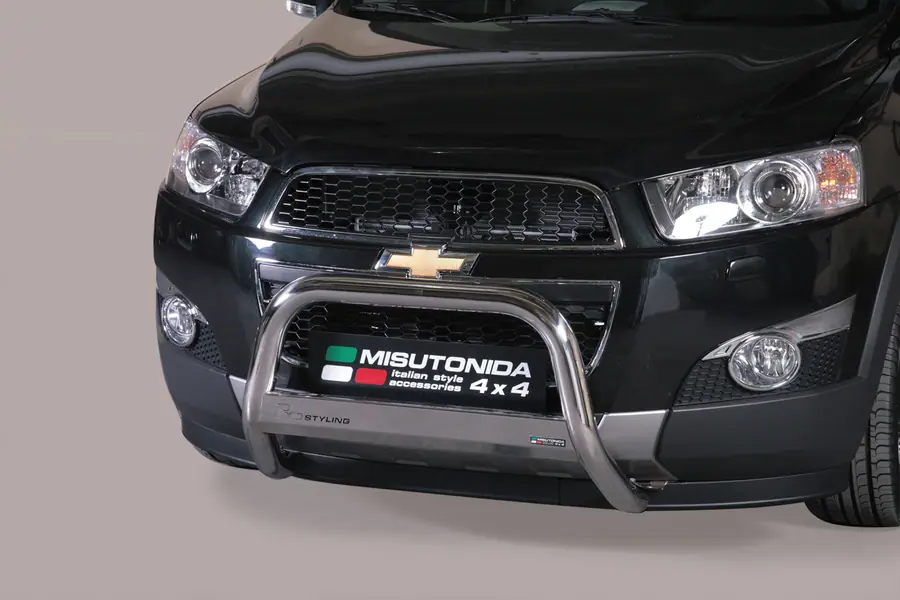 Medium bar ø63, mirror polished — Chevrolet Captiva (2011–)