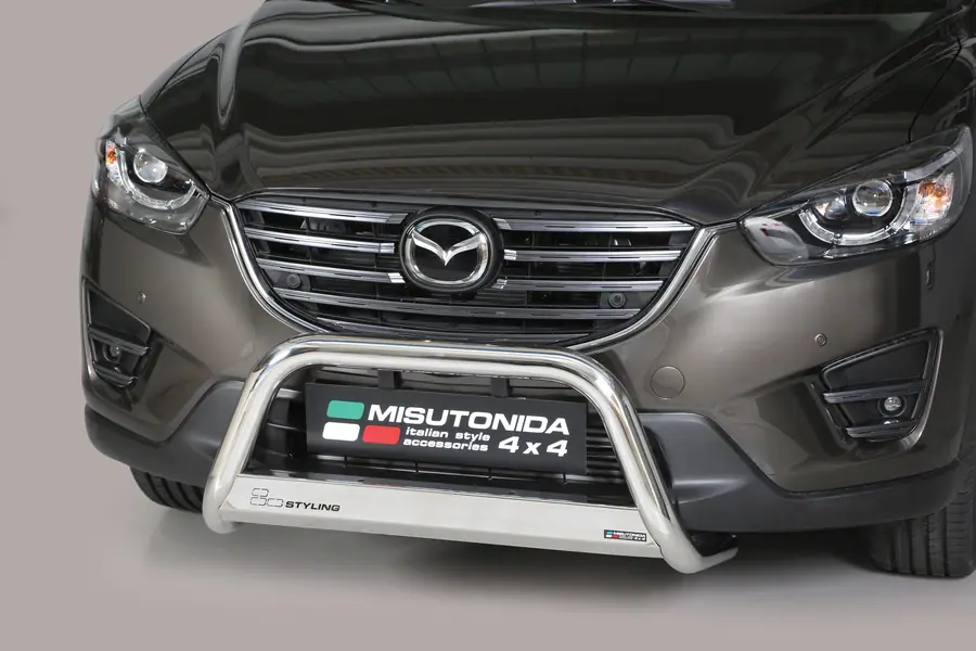 Medium bar ø63, mirror polished — Mazda CX-5 (2015–2016)