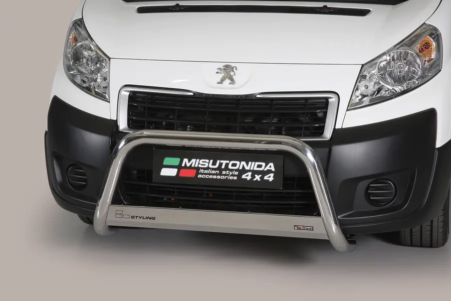 Medium bar ø63, mirror polished — Peugeot Expert (2006–2015)