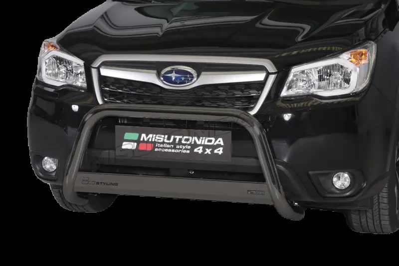 Esikaitseraud Medium ø63, must — Subaru Forester (2013–)
