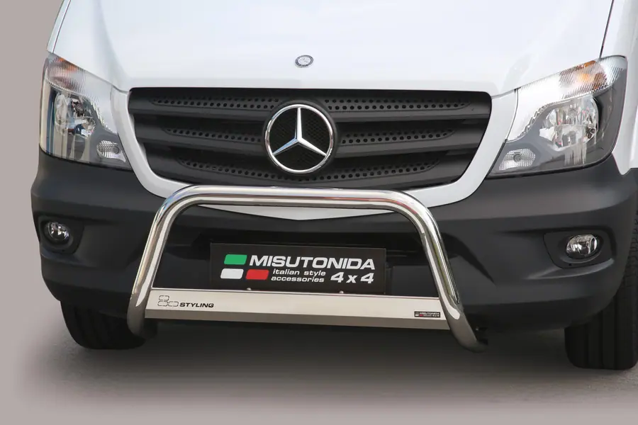 Esikaitseraud Medium ø63, poleeritud — Mercedes-Benz Sprinter (2006–2018)