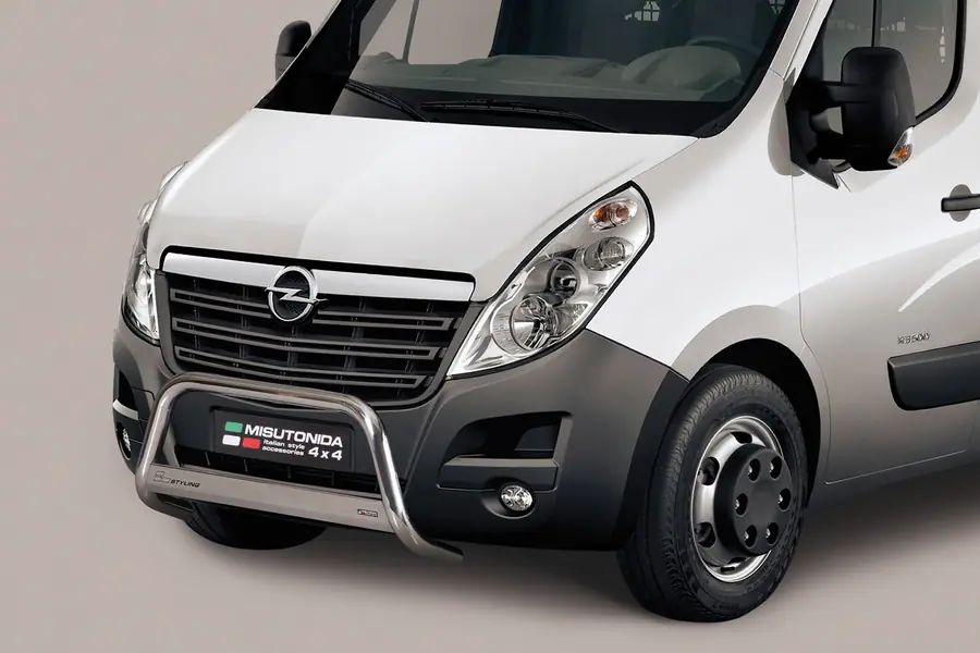 Medium bar ø63, mirror polished — Opel Movano (2010–2019)