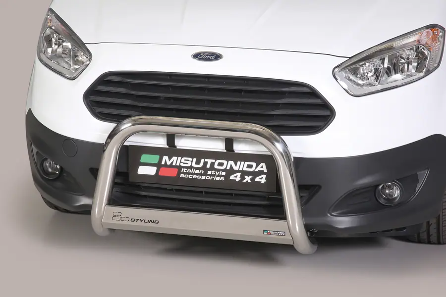 Medium bar ø63, mirror polished — Ford Courier (2014–2018)