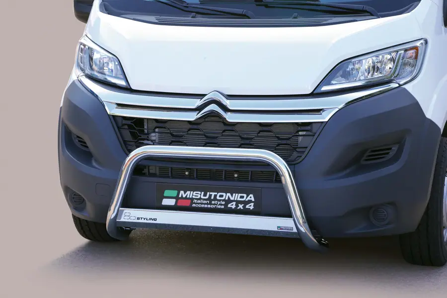 Medium bar ø63, mirror polished — Citroën Jumper (2006–2016)