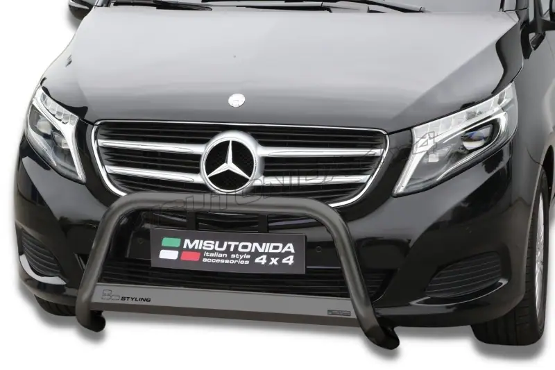 Medium bar ø63, black — Mercedes-Benz V-Class (2014–)