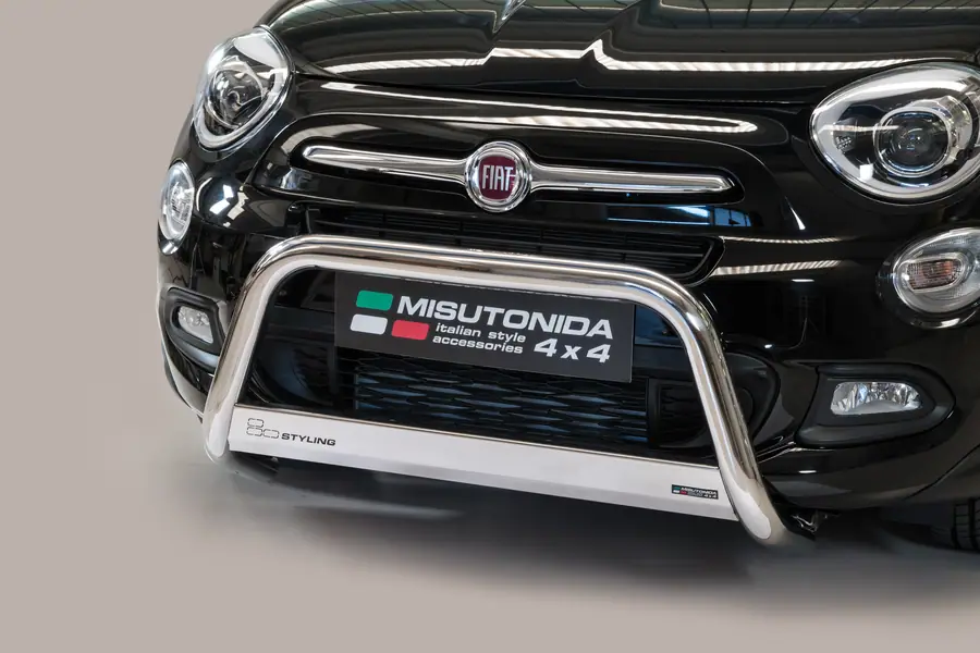 Medium bar ø63, mirror polished — Fiat 500X (2015–)