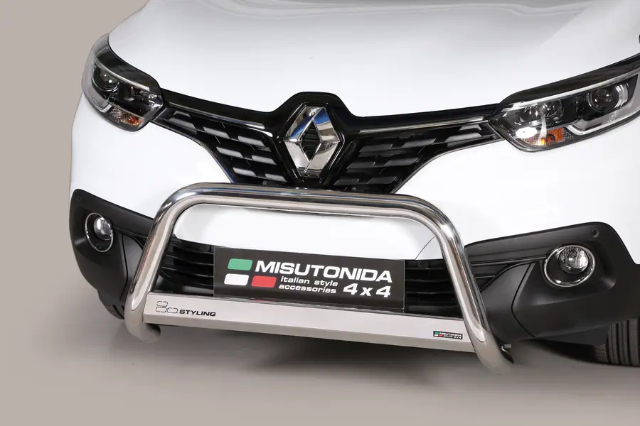 Medium bar ø63, mirror polished — Renault Kadjar (2016–)