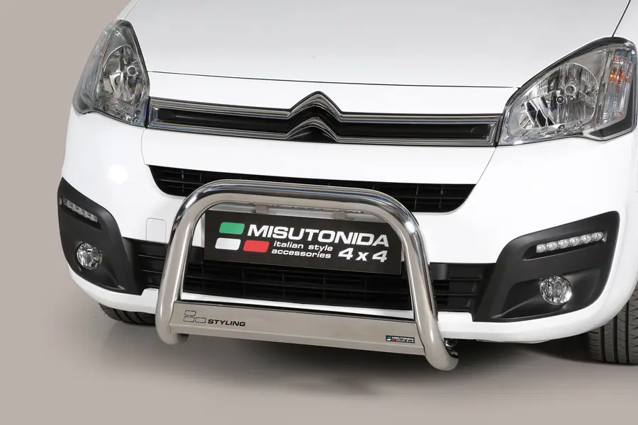 Medium bar ø63, mirror polished — Citroën Berlingo Van (2015–2017)