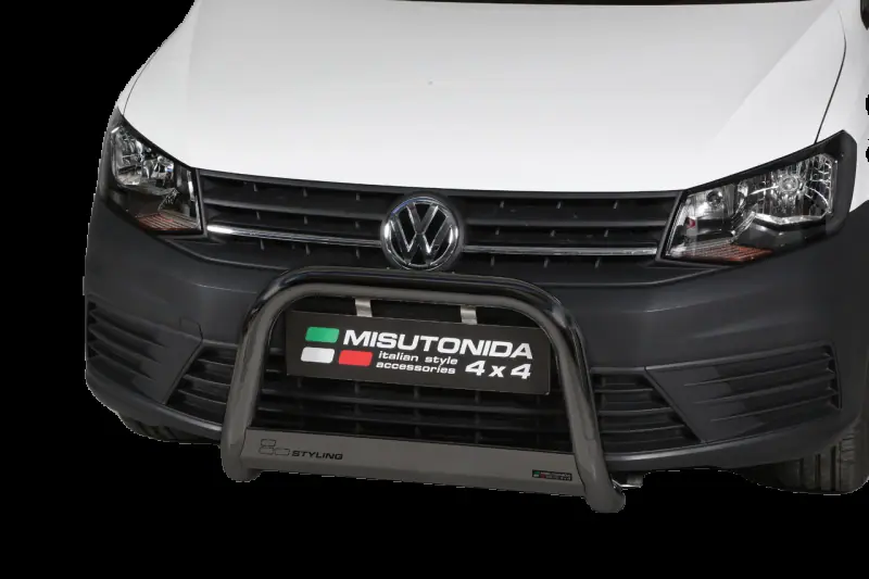Medium bar ø63, black — Volkswagen Caddy (2015–2020)