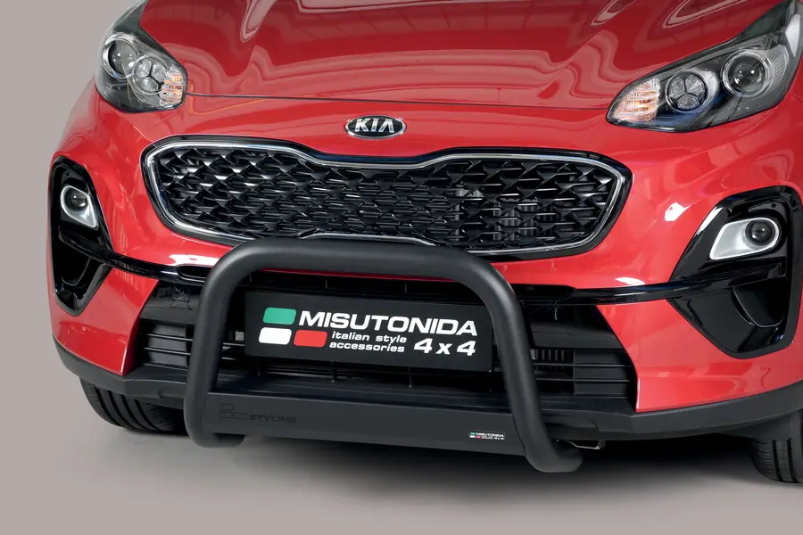 Medium bar ø63, black — Kia Sportage (2016–2017)