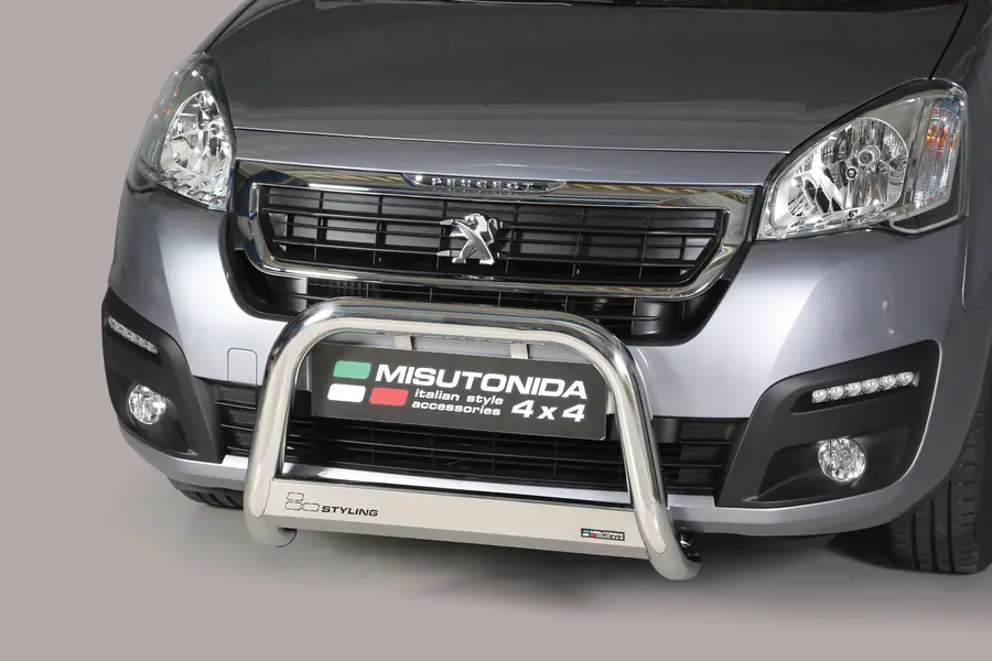 Medium bar ø63, mirror polished — Peugeot Partner (2016–)