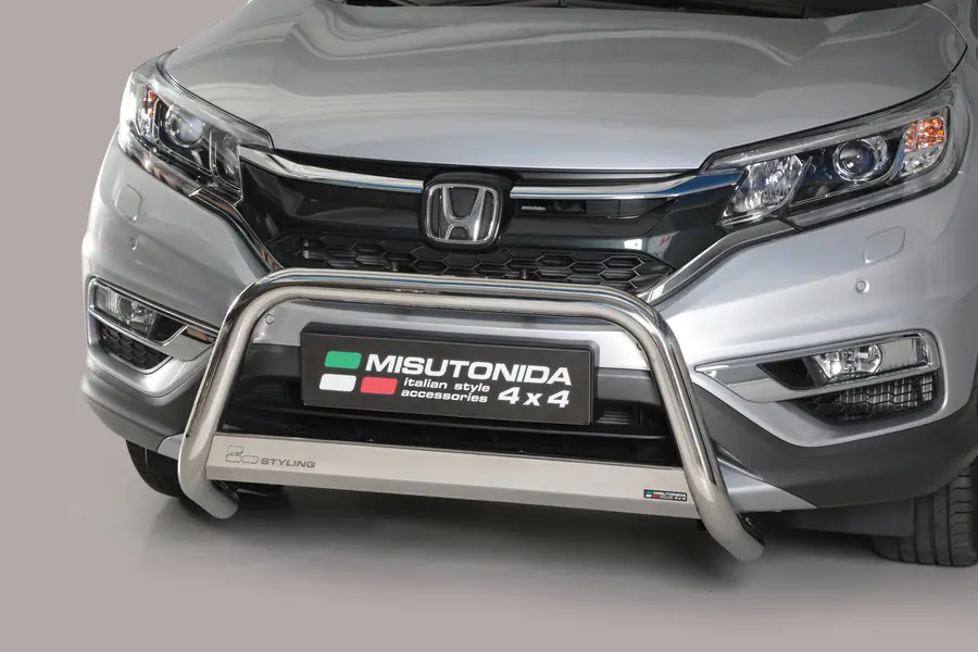 Medium bar ø63, mirror polished — Honda CR-V (2016–2018)