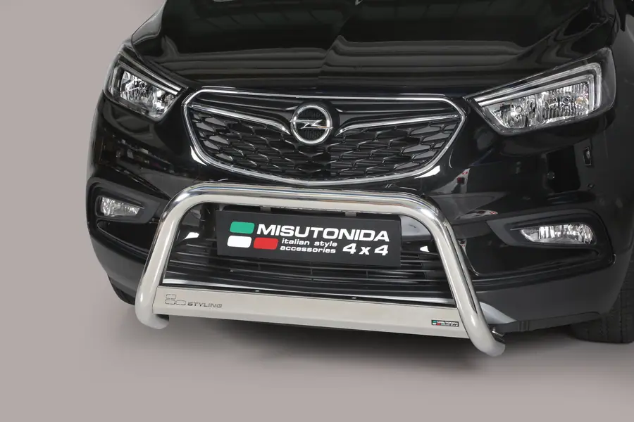 Medium bar ø63, mirror polished — Opel Mokka (2016–2020)