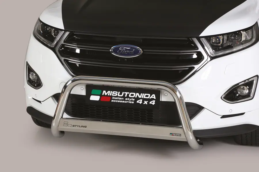 Medium bar ø63, mirror polished — Ford Edge (2016–2018)