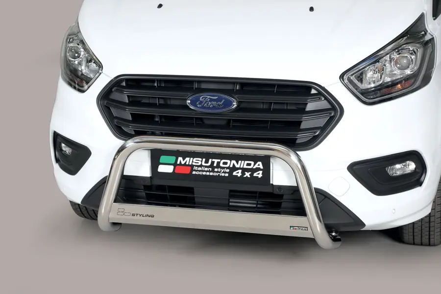 Medium bar ø63, mirror polished — Ford Transit Custom (2018–)