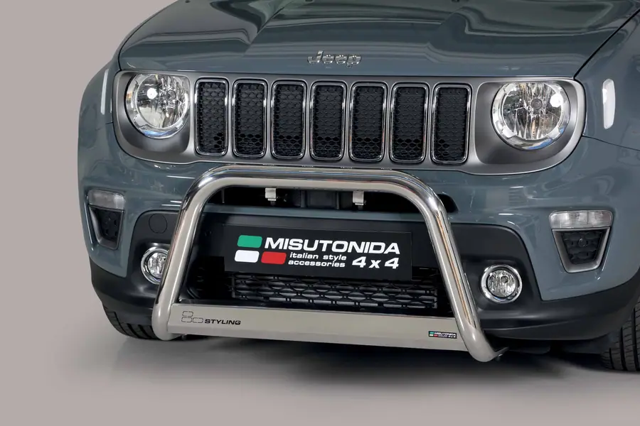 Medium bar ø63, mirror polished — Jeep Renegade (2018–)