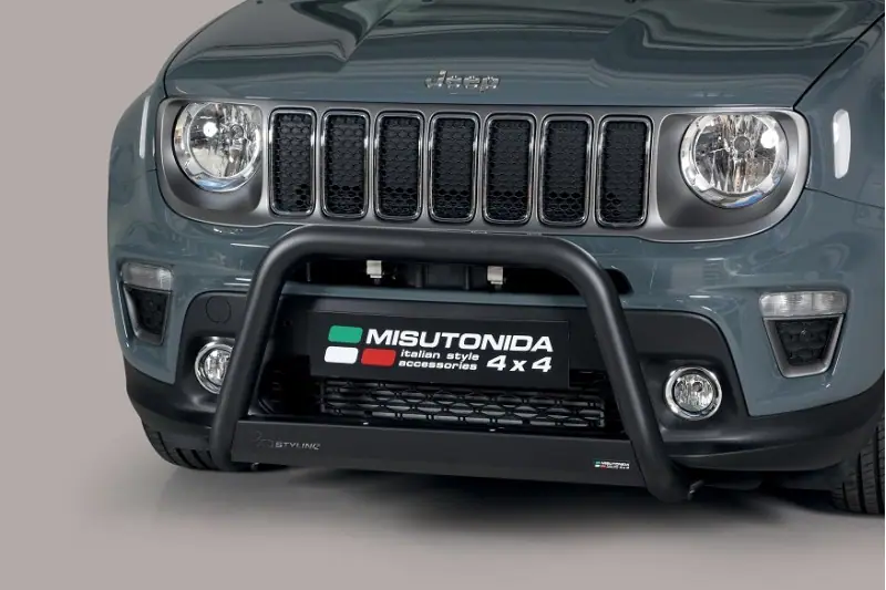 Medium bar ø63, black — Jeep Renegade (2018–)