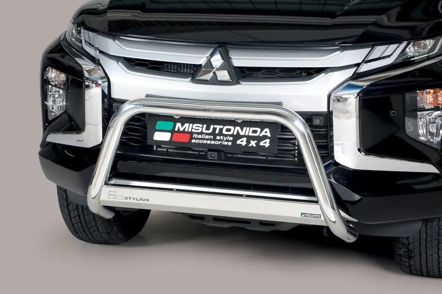 Medium bar ø63, mirror polished — Mitsubishi L200 (2019–)