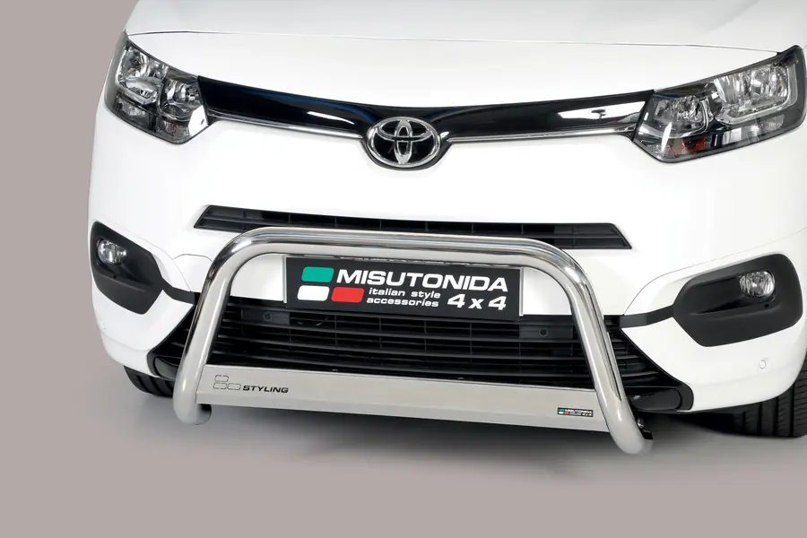 Medium bar ø63, mirror polished — Toyota Proace City Verso (2019–)