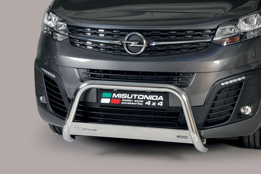 Medium bar ø63, mirror polished — Opel Zafira Life (2020–)
