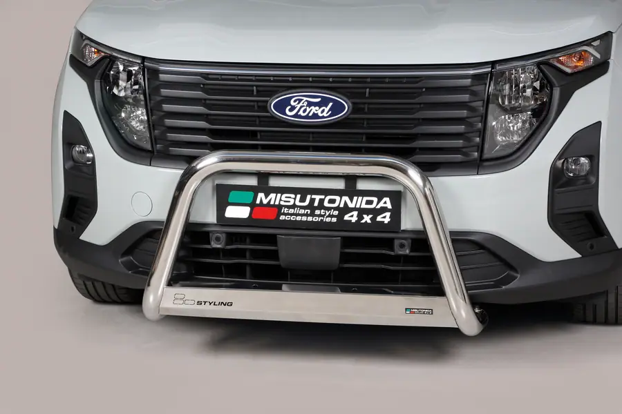 Medium bar ø63, mirror polished — Ford Courier (2018–)