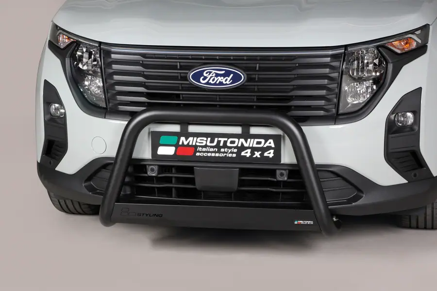 Medium bar ø63, black — Ford Courier (2018–)