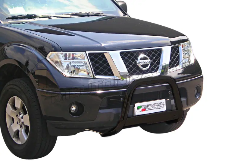 Medium bar, engraved ø63, black — Nissan Navara (2005–2010)