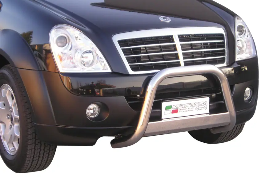 Medium bar, engraved ø63, mirror polished — SsangYong Rexton (2006–2012)