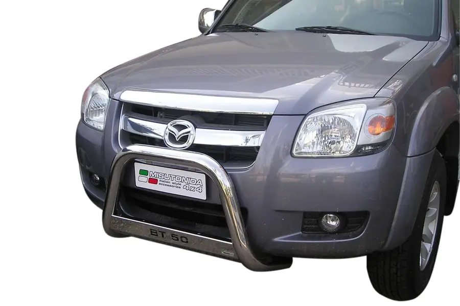 Medium bar, EC approved, engraved ø63, mirror polished — Mazda BT-50 (2007–2009)