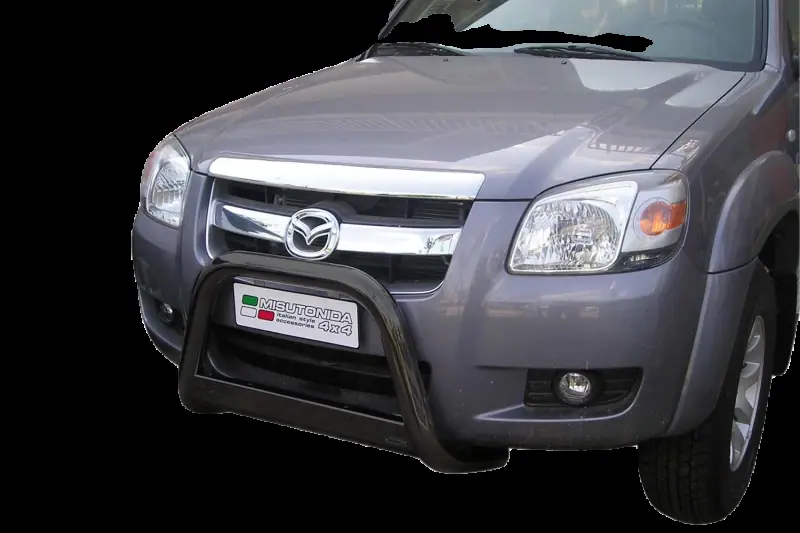 Medium bar, EC approved, engraved ø63, black — Mazda BT-50 (2007–2009)