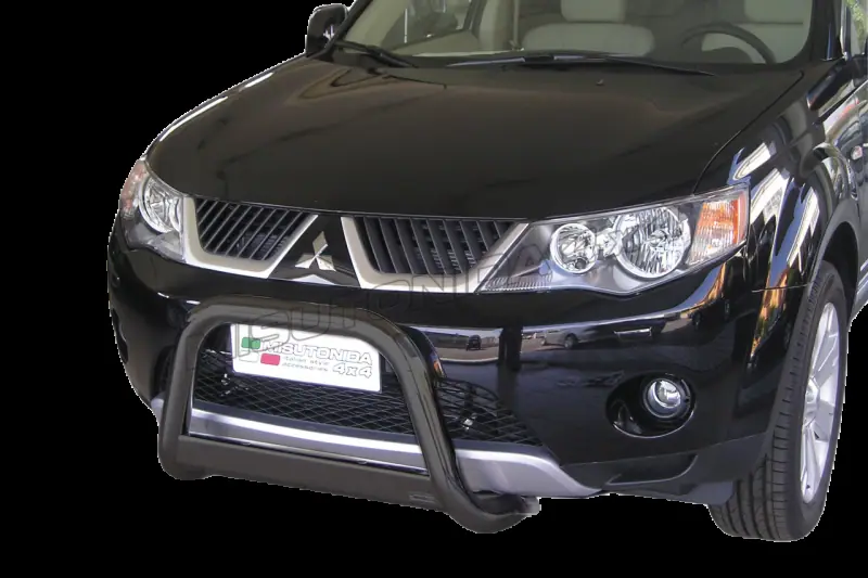 Дуга Medium, одобрение ЕС, с гравировкой ø63, чёрная — Mitsubishi Outlander (2007–2010)