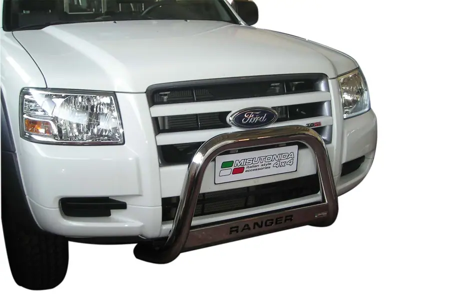 Medium bar, EC approved, engraved ø63, mirror polished — Ford Ranger (2007–2012)