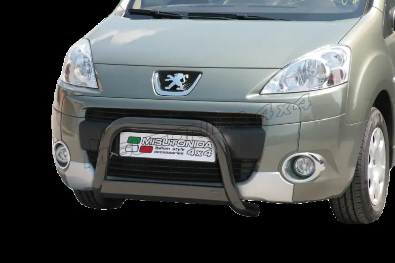 Esikaitseraud Medium, graveeringuga ø63, must — Peugeot Partner (2008–2015)